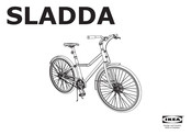 IKEA SLADDA Bedienungsanleitung