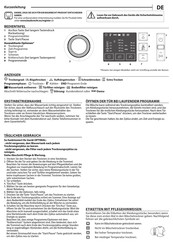 Bauknecht T Soft CM10 8BWK DE Kurzanleitung