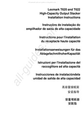 Lexmark T620 Installationsanweisungen