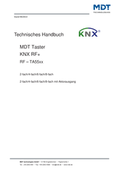 MDT Technologies RF-TA55-Serie Technisches Handbuch