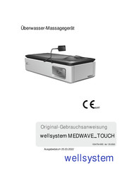 Wellsystem MEDWAVE TOUCH Original-Gebrauchsanweisung