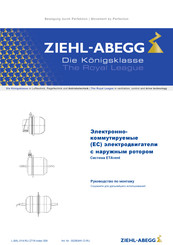 Ziehl-Abegg System ETAvent Montageanleitung