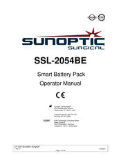 Sunoptic Surgical SSL-2054BE Betriebsanleitung