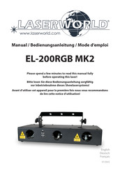 Laserworld EL-200RGB MK2 Bedienungsanleitung