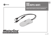 Motorline Professional MPX-WIFI Benutzer Installateur Handbuch