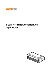 Plustek OpticBook Benutzerhandbuch