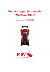 MSV DirectShot Bedienungsanleitung