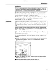 Miele PG 8057 TD Installationsanleitung