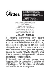 ARDES AR5A45 Bedienungsanleitung