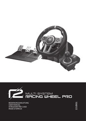 R2 Multi System Racing Wheel Pro Bedienungsanleitung