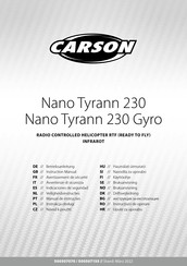 Carson Nano Tyrann 230 Betriebsanleitung