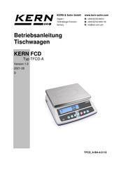 KERN FCD 30K-2 Betriebsanleitung