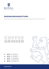 Royal Catering RC-CGM19 Bedienungsanleitung