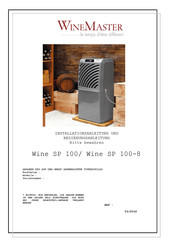 WINEMASTER SP100 Installationsanleitung Und Bedienungsanleitung