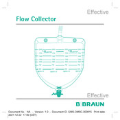 B. Braun Flow Collector Gebrauchsanweisung