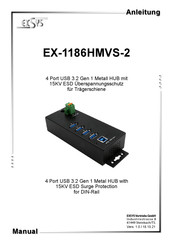 Exsys EX-1186HMVS-2 Anleitung