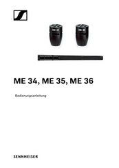 Sennheiser ME 36 Bedienungsanleitung
