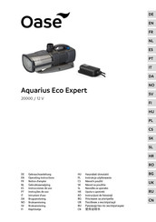 Oase Aquarius Eco Expert 2000 Gebrauchsanleitung