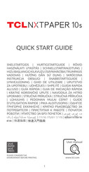 TCL NXTPAPER 10s Schnellstartanleitung