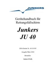 Junkers JU 40 Gerätehandbuch