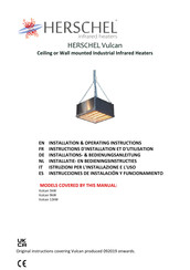 Herschel Vulcan 12kW Installations & Bedienungsanleitung