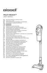 Bissell MULTI REACH 2907-Serie Anweisungen