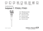 Endress+Hauser Soliphant T FTM20 Bedienungsanleitung