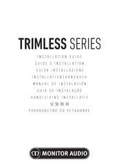 Monitor Audio Custom Install Serie Installationshandbuch