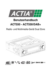 Actia ACT550/DAB+ Benutzerhandbuch