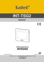 Satel INT-TSG2 Bedienungsanleitung