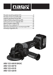 Narex ABU 125-600 B BASIC Original Bedienungsanleitung