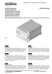Siemens 3WN6 Betriebsanleitung