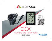Sigma EOX REMOTE 500 Kurzanleitung