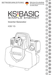 K&S BASIC KSB 10i Betriebsanleitung