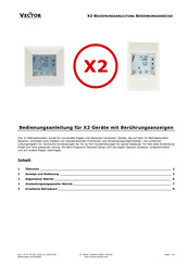 Vector TCX2-24273 Bedienungsanleitung