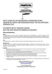 PrimAster Catania Aufbauanleitung