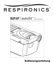 Respironics BiPAP autoSV Bedienungsanleitung