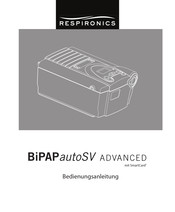 Respironics BiPAP autoSV ADVANCED Bedienungsanleitung