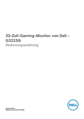 Dell G3223Q Bedienungsanleitung