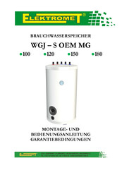 ELEKTROMET WGJ-S OEM 180 MG Montage- Und Bedienungsanleitung / Garantiebedingungen