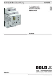 Dold VARIMETER IMD RN 5897/020 Betriebsanleitung