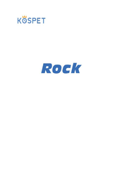KOSPET Rock Bedienungsanleitung