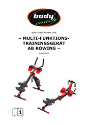 body coach Fitness Line AB Rowing 28620 Aufbau-/Bedienungsanleitung