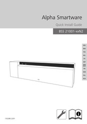 Mohlenhoff Alpha Smartware BSS 21001 N2-Serie Schnellinstallationsanleitung