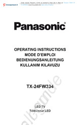 Panasonic TX-24FW334 Bedienungsanleitung