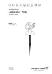 Endress+Hauser Micropilot M FMR231 Betriebsanleitung