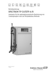 Endress+Hauser SPECTRON TP CA72TP-B Betriebsanleitung