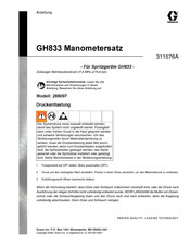 Graco GH833 Anleitung
