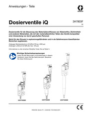 Graco iQ V25FT000BB Anweisungen/Teile