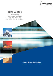 Dantherm Air Handling HCV 3 Bedienungsanleitung